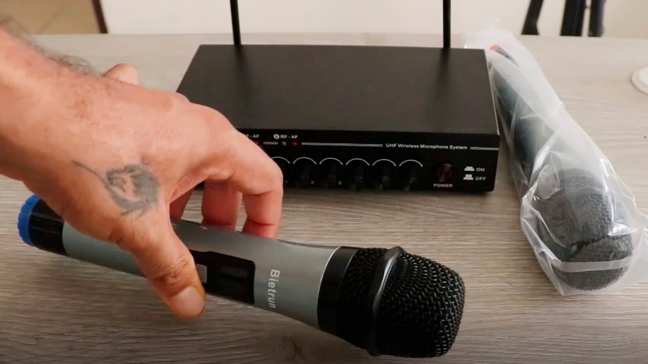 cómo limpiar un micrófono inalámbrico